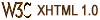 Valid XHTML 1.0!